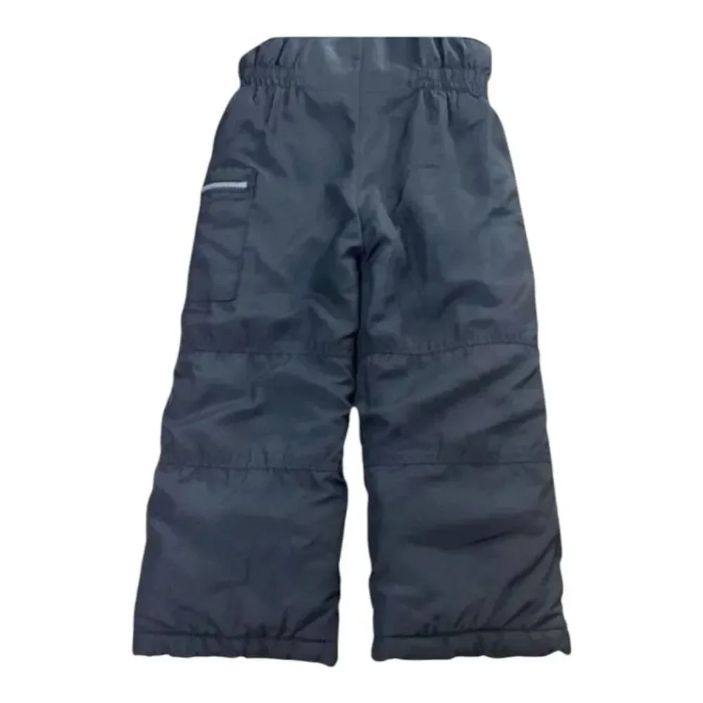 Carter's Kids Black Snow Bib Overalls Girls Size S/4 Pants Overall Winter Snow